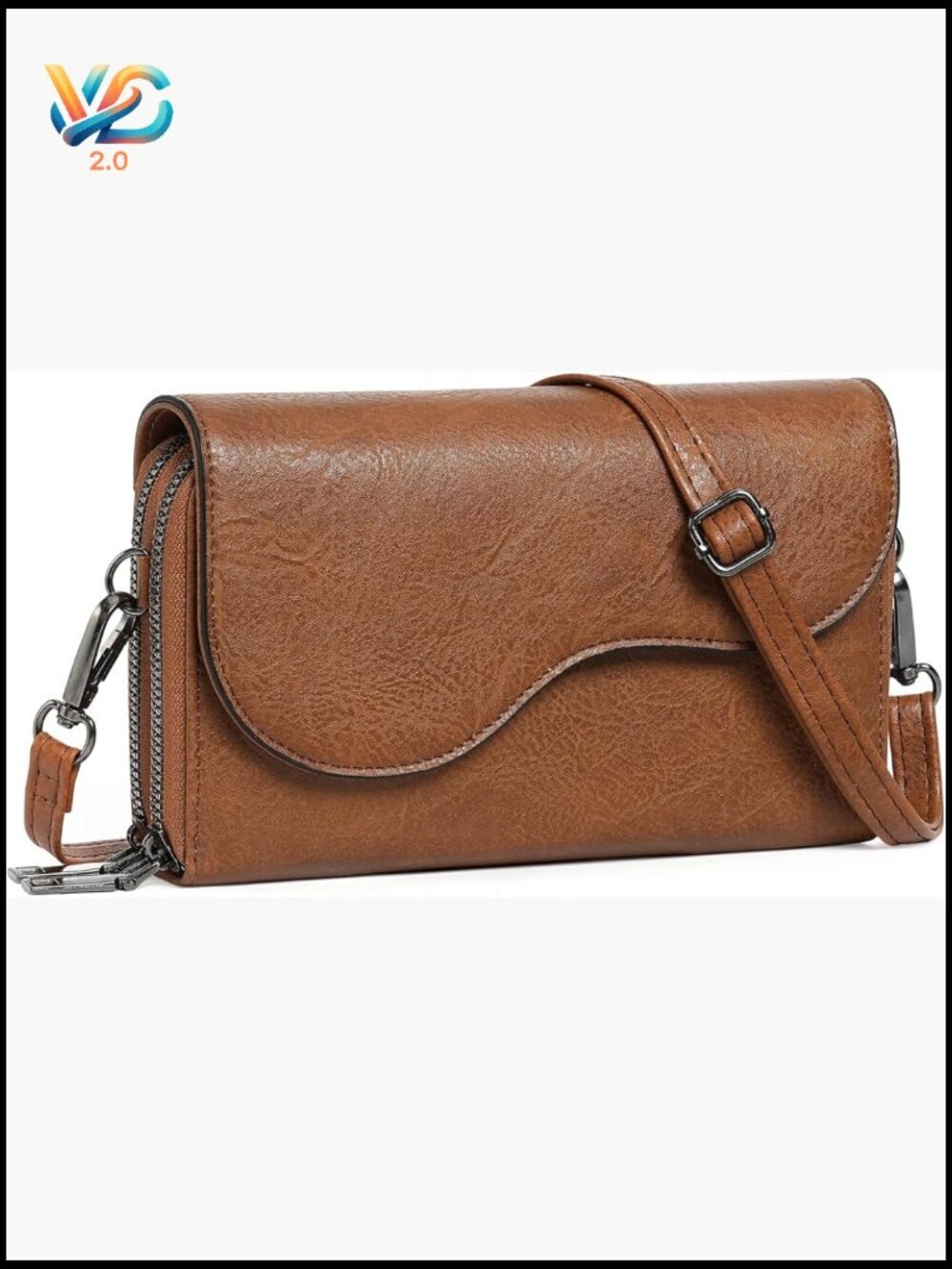 Small Crossbody Bag Wristlet Wallet Clutch Phone Purse Flap Handbag